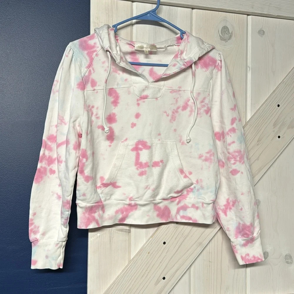 LoveShackFancy Kirby Hoodie in Cotton Candy Sky Size Smalll - Picture 5 of 7